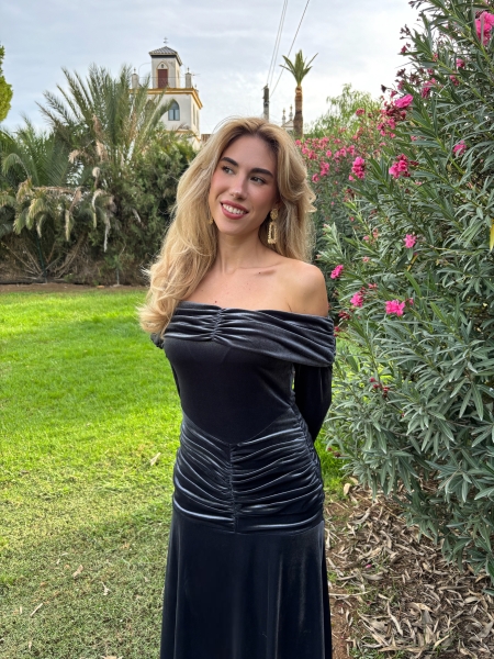 Vestido Abigail Gris 2