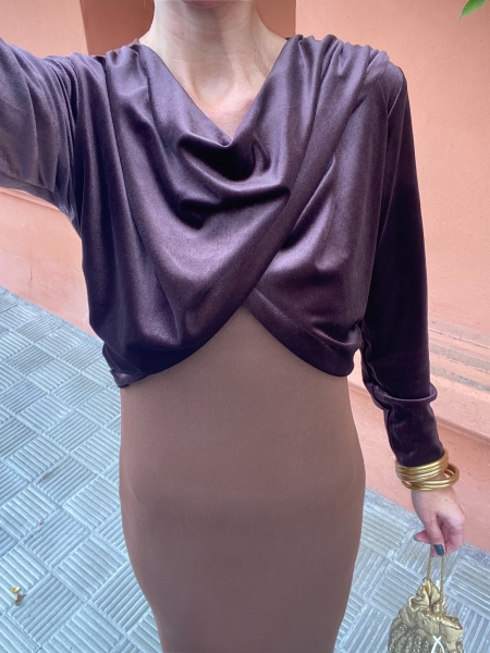 Vestido Casademunt Marrón 2