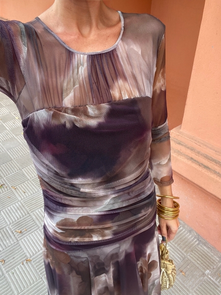 Vestido Zenia Marrón