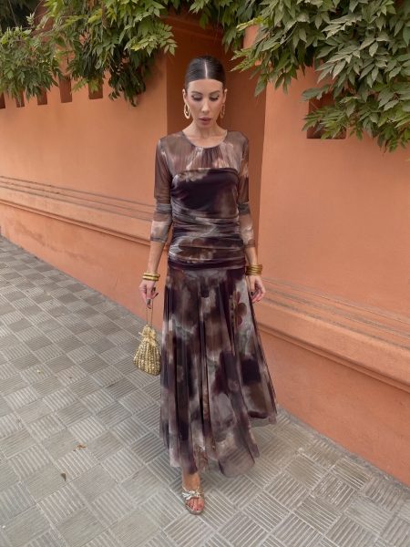 Abito Zenia Brown 2