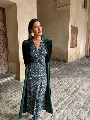 Biarritz Green Dress