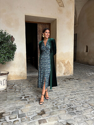 Biarritz Green Dress