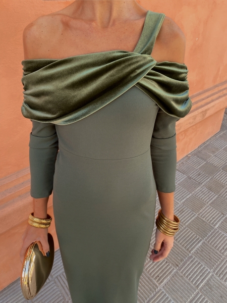 Vestido Bernarda Verde 2