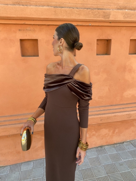 Vestido Bernarda Marrón 2