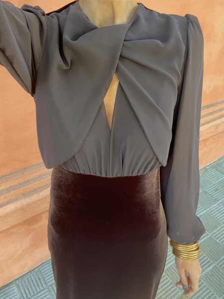 Vestido Vedruna Marrón 2