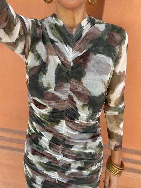 Vestido Toussa Verde