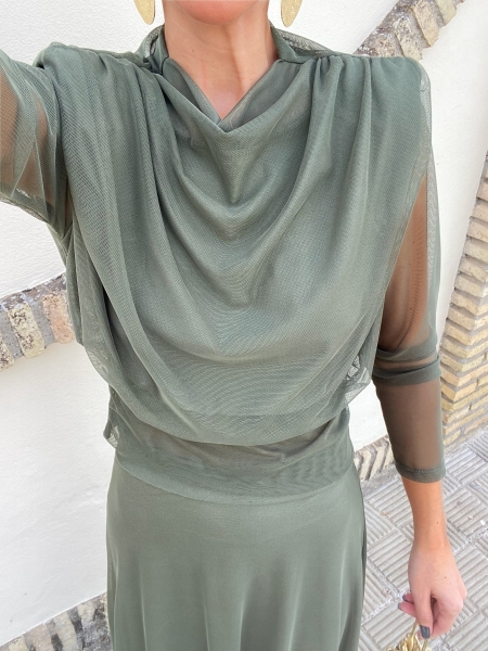 Conjunto Luana Liso Verde 2