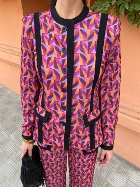 Set Nicole rosa/arancio 2