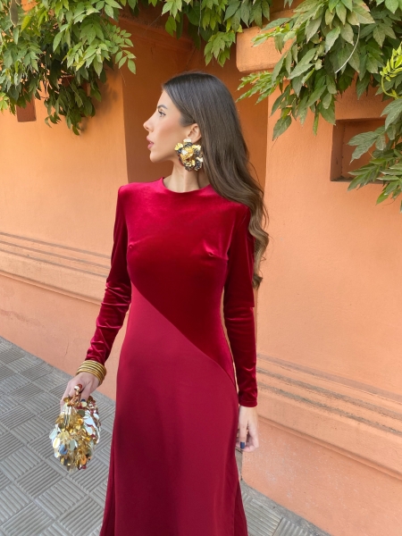 Vestido vermelho Vincci