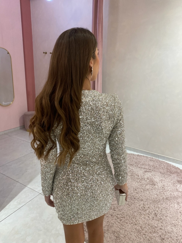 Frizzante Silver Dress