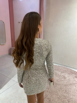 Frizzante Silver Dress