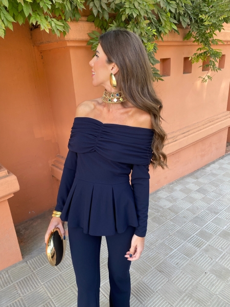 Set Jasmine Navy Blue