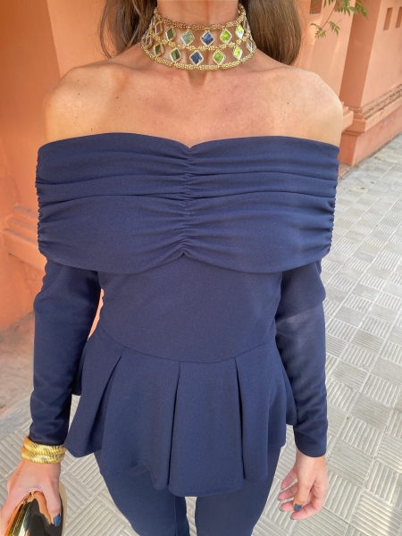 Set Gelsomino blu navy 2