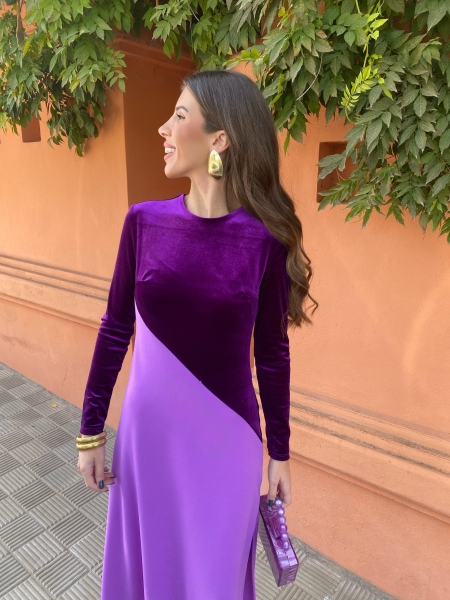 Abito Vincci color malva