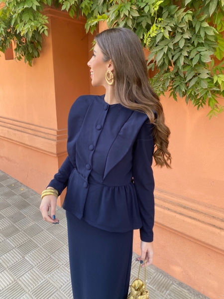 Conjunto Ángeles Azul Marino