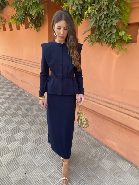 Conjunto Ángeles Azul Marino 2