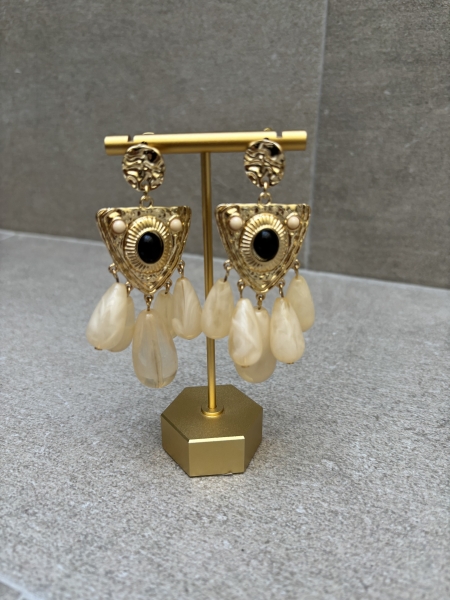 Indian Ivory Earrings