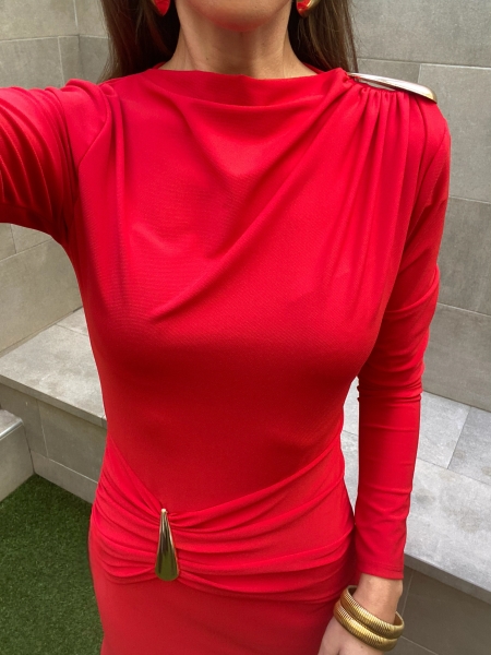 Vestido Ginna Rojo 2