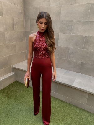 Jumpsuit Noha Garnet