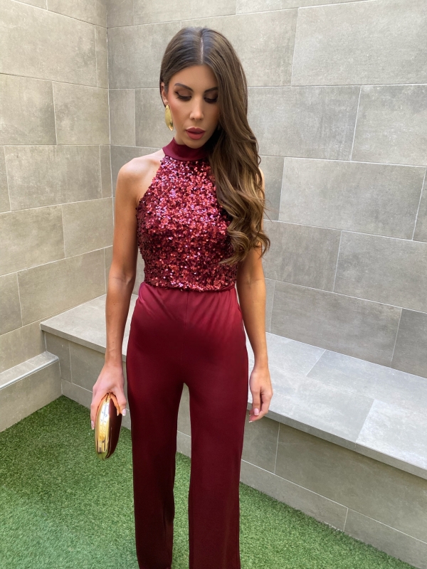 Jumpsuit Noha Garnet