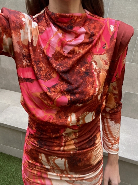 Noemí Reddish Dress 2