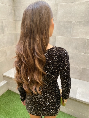Vestido Lauren Marrón