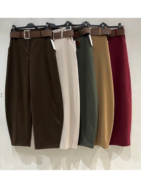 Pantalón Bombacho Cinturón