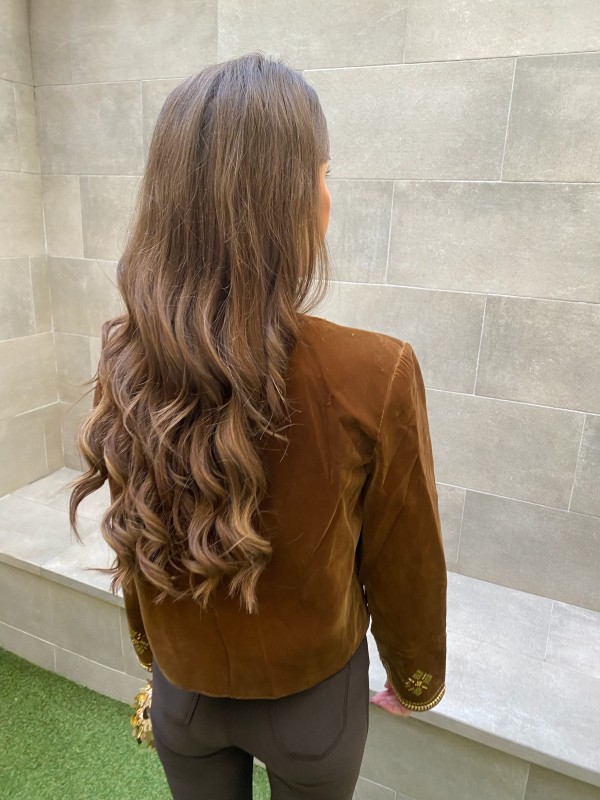 Casaco Goltier castanho