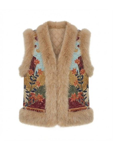 Gilet Angie Beige