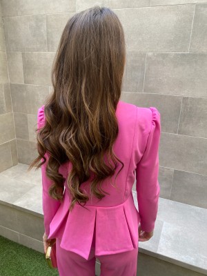 Ensemble rose azalée