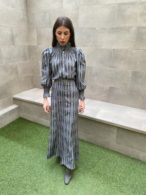 Set Delfos Bleu/Gris