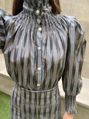 Conjunto Delfos Azul/Cinza