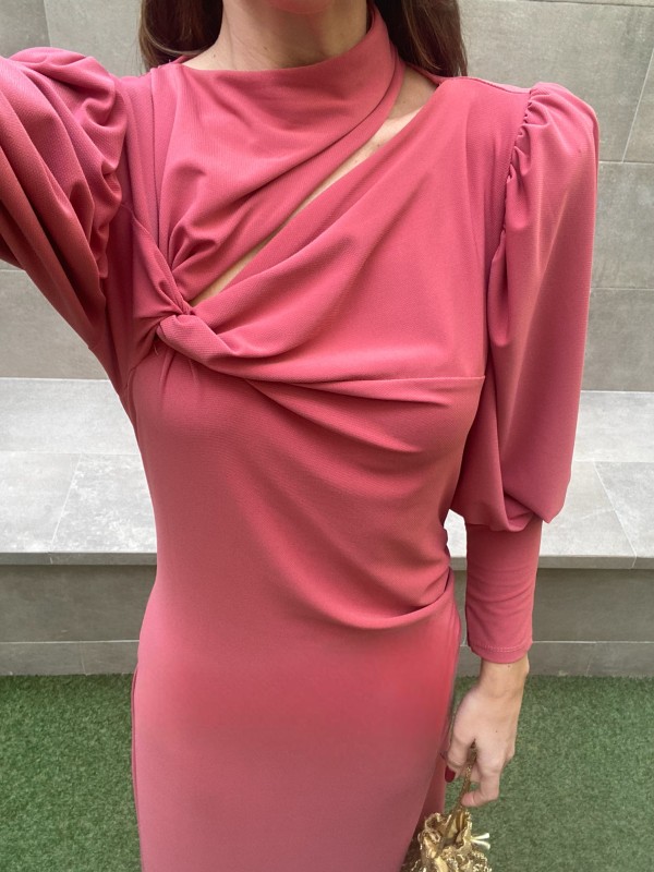 Vestido Trinidad Coral