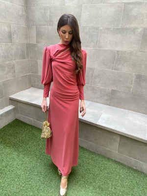 Vestido Trinidad Coral