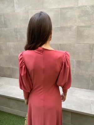 Vestido Trinidad Coral