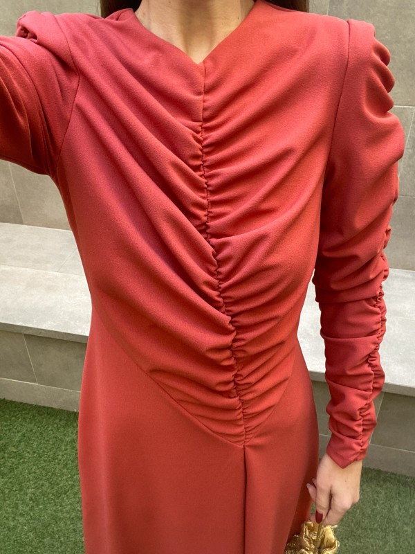 Vestido Remedios Coral