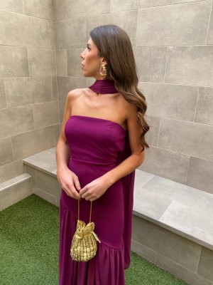 Vestido Jalo Bougainvillea