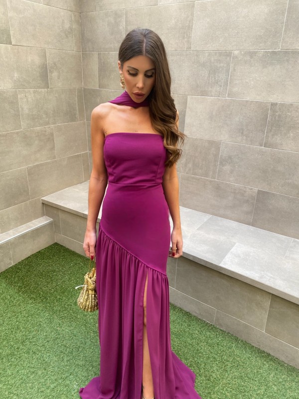 Vestido Jalo Bougainvillea