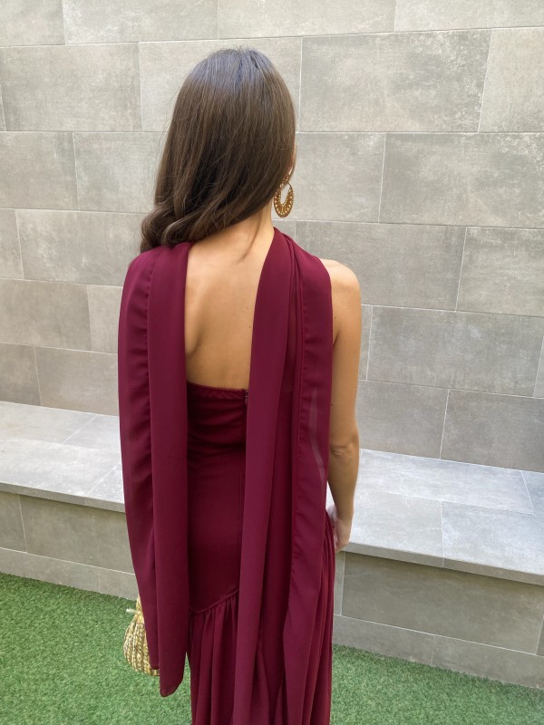 Vestido Jalo Garnet