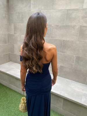Robe Rubiño bleu marine