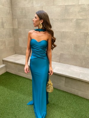 Vestido Micaella Petróleo