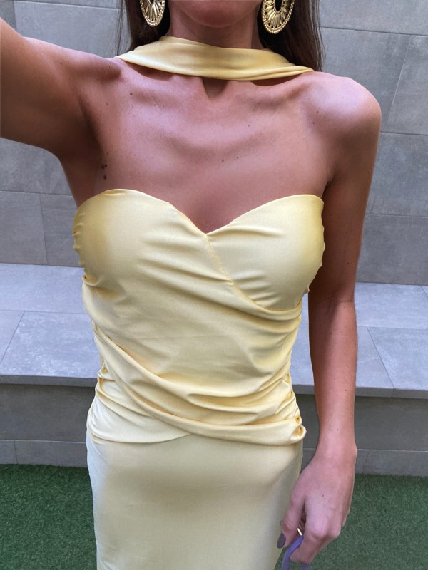 Vestido Micaella Amarillo