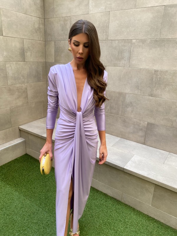 Coliza - Robe à manches longues - Lilas