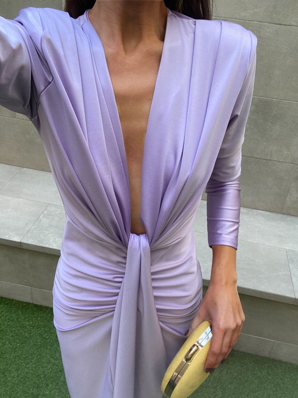 Coliza - Robe à manches longues - Lilas