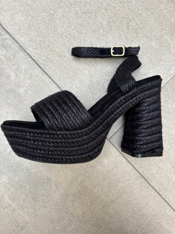 Sandales Esparto noires