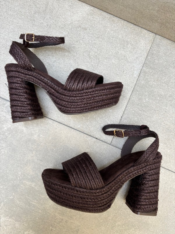 Sandales Esparto marron