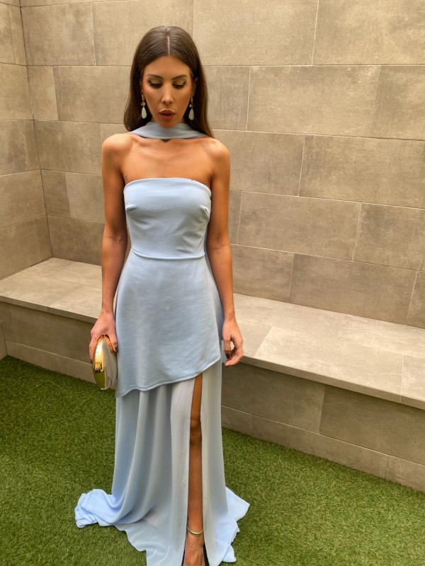 Vestido Camila Celeste