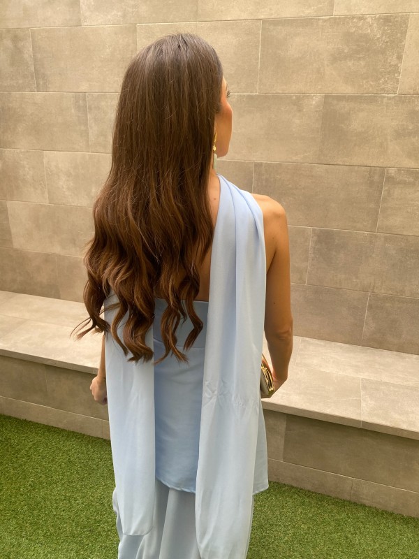 Camila Celeste Dress