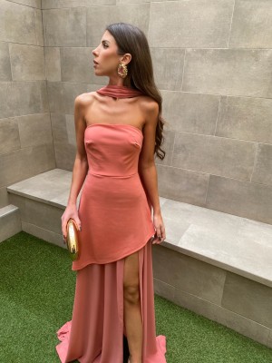 Camila Coral Dress