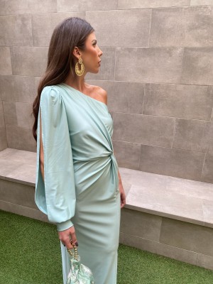 Umberta - Robe aigue-marine